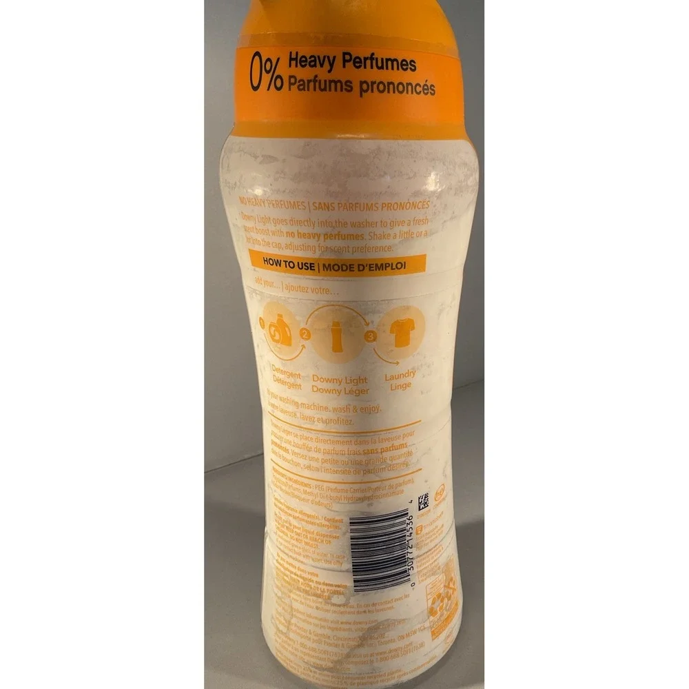 Downy Light in Wash Scent Booster Beads Orange Blossom, 18.2 oz